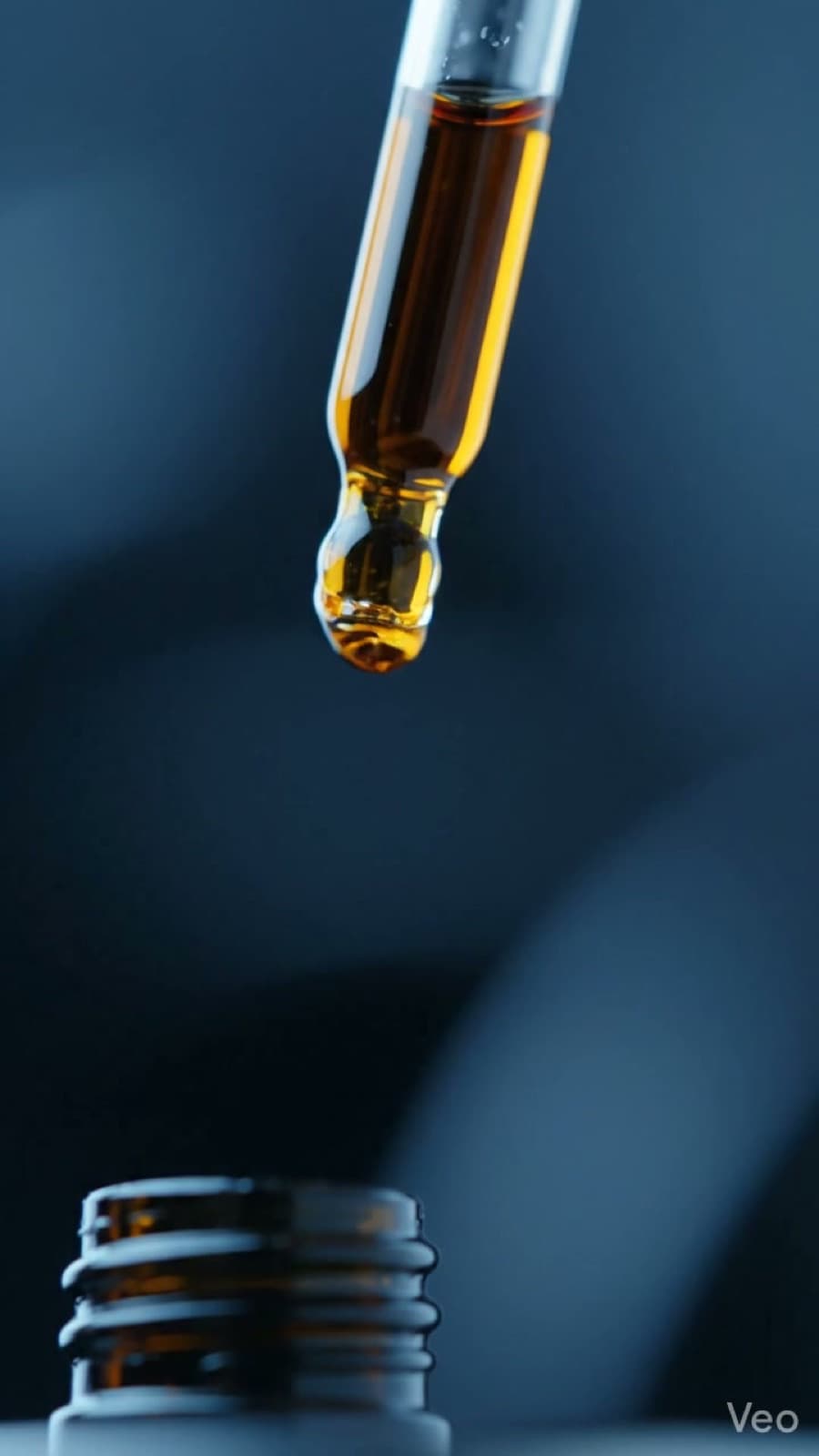 A short motion piece showing the drop as it falls