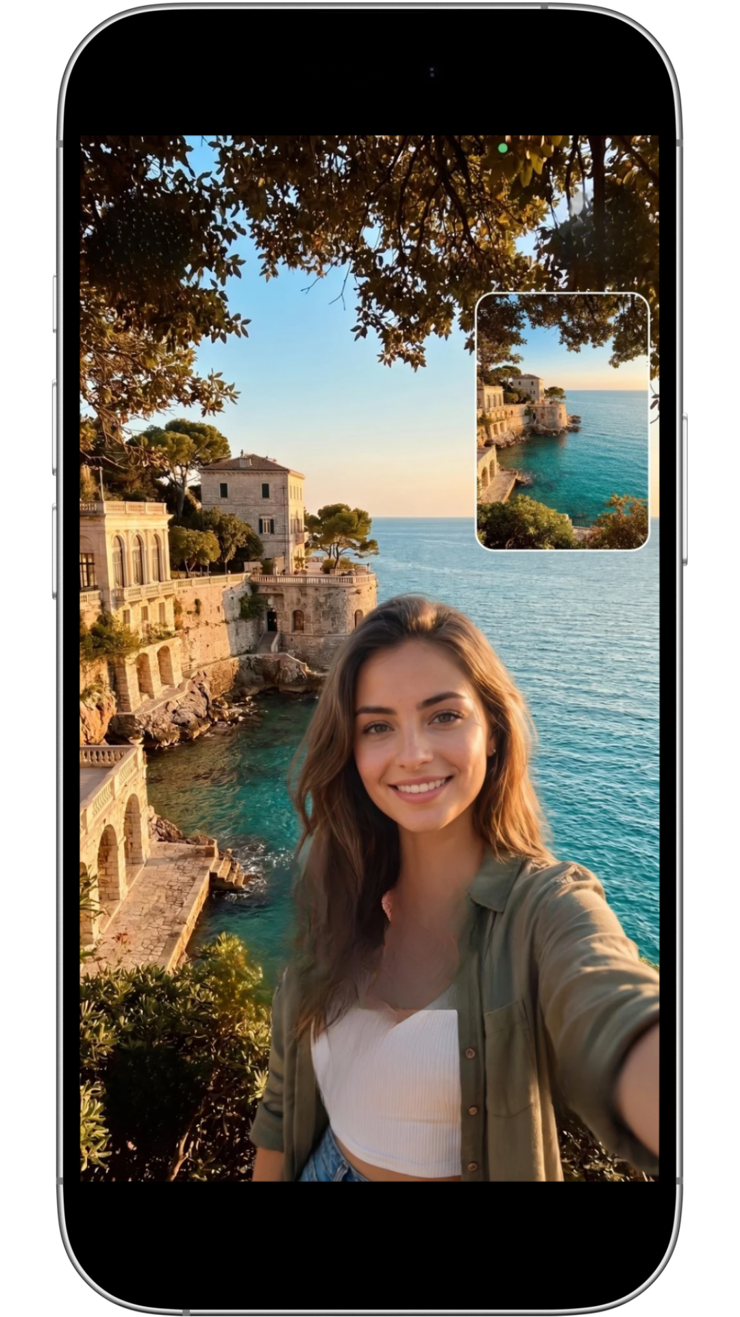 Allows the primary and secondary camera views to switch positions while recording